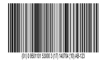 1D barcodes